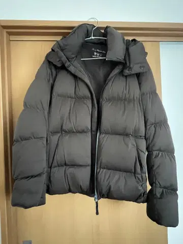 남성용 BACK NUMBER 브라운 다운 자켓 L