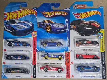 핫휠, 콜벳 9대 세트
