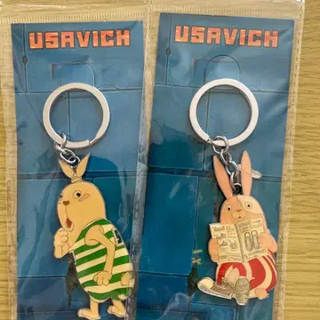 우사비치 메탈 키링