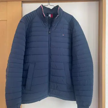 TOMMY HILFIGER 네이비 퀼팅 자켓 XL