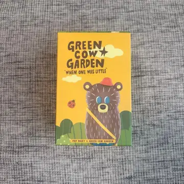 POP MART Green Cow Garden 피규어 미개봉
