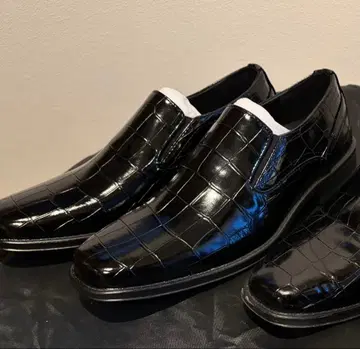 남성용 로퍼 가죽 신발 25.5cm 2켤레 세트