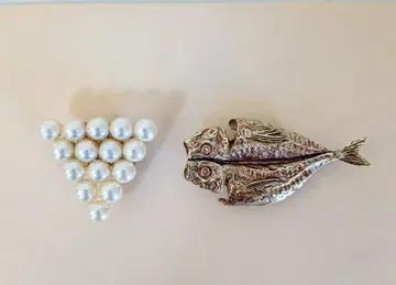 오비 고정 띠 삼각형 펄 & 전갱이 구이 2세트