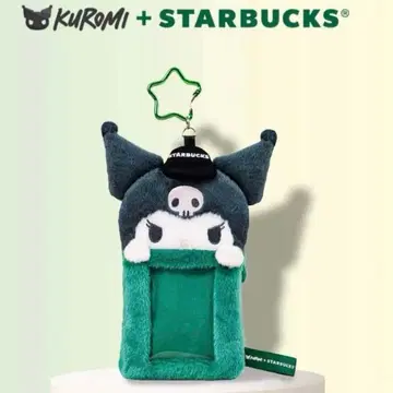 홍콩 한정판 스벅 x 산리오 쿠로미 카드 케이스 패스 케이스 스타벅스