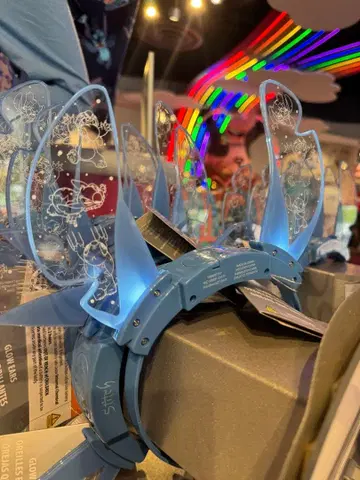 스티치 빛나는 머리띠 캘리포니아 디즈니 애너하임