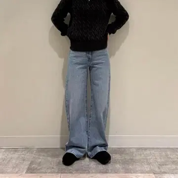 LEVI'S RIBCAGE WIDE LEG 청바지 25인치