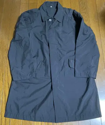 MUJI 무인양품 스텐카라 코트 블랙 L