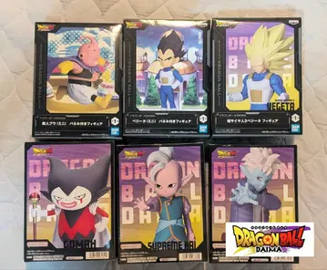 [ 미개봉품 ] 드래곤볼 다이마 베지터 외 피규어 6점 세트