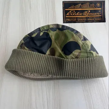 70s80s eddie bauer 구스다운 캡 빈티지