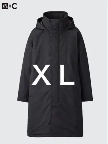 유니클로C 후디드 코트 시착만 한 상품 거의 새상품