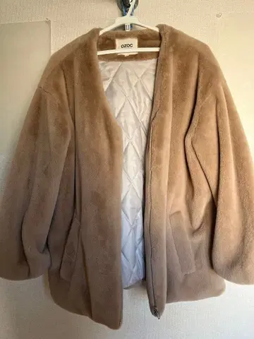 OZOC 퍼 블루종 아우터