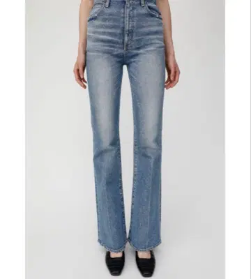 데님 팬츠 MVS FLARE 블루 25인치