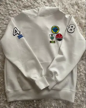 muta MARINE x L4K3 라이트 본딩 후디