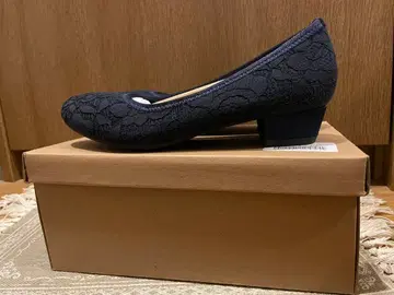 velikoko 네이비 레이스 펌프스 22.0 cm