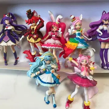 프리큐어 피규어 7세트 마법사 프리큐어