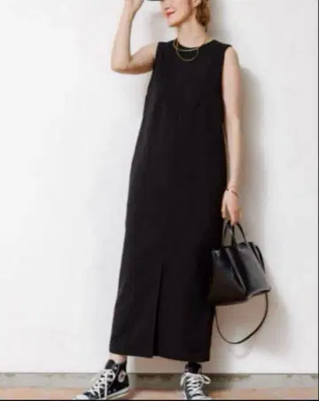 Rouge vif Sophie 2WAY 더블 크로스 오버롤 스커트