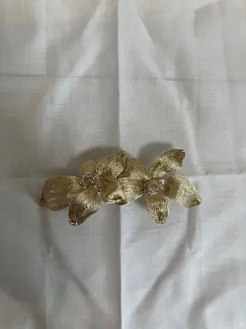 콜레트 마루프 골드 계열 머리핀 결혼식 파티