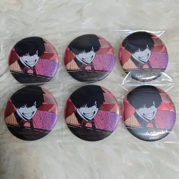 도겐안키 메탈릭 캔뱃지 모모카도 사쿠스케 6개 세트 새상품