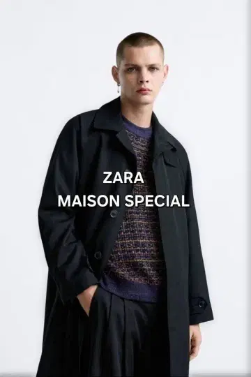 ZARA MAISON SPECIAL 2-in-1 트렌치코트
