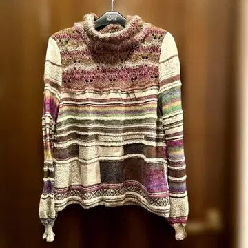 미사용 엠앤쿄코 m&kyoko 그라데이션 니트 스웨터