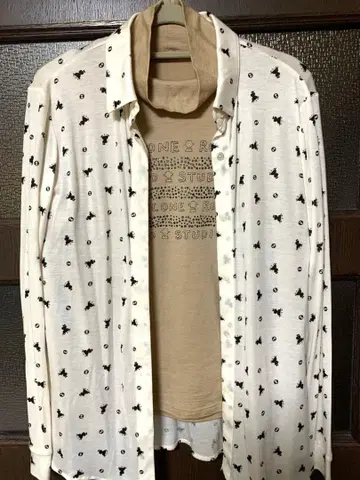 미사용 새상품 PICONE 긴팔 셔츠 블라우스 40