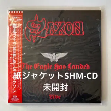 색슨/이글 해즈 랜디드 (라이브) 종이 자켓 SHM-CD 미개봉