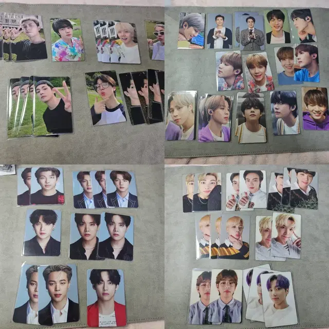 bts 방탄소년단 포토 카드 모음 인더숲 디 아이콘 데코 키트