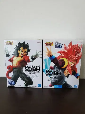 드래곤볼 SDBH 9주년 기념 피규어 2체 세트