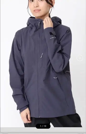 컬럼비아 택 포함 옴니테크 앰프라이 드라이쉘 L 새상품 네이비 계열