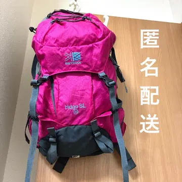 [ karrimor ] 백팩 25L 핑크 그레이 레인 커버 내장