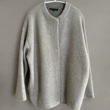 23구 라쿤 블렌드 더블 페이스 니트 아우터 베이지