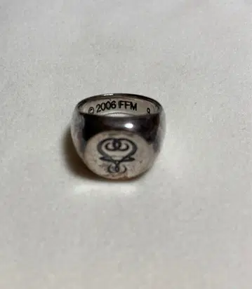 후지이 후미야 반지 FF 실버 반지 팬클럽