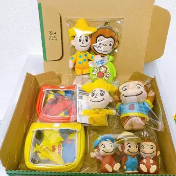 오자루의 조지 묶음 판매 세트 손가락 인형 키링 가방