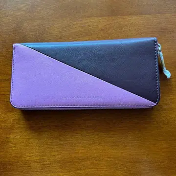 핑크와 브라운의 장지갑