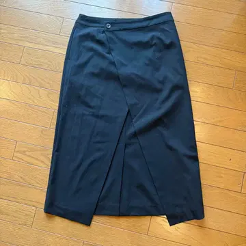 새상품 ) 블랙 랩 스타일 타이트 스커트