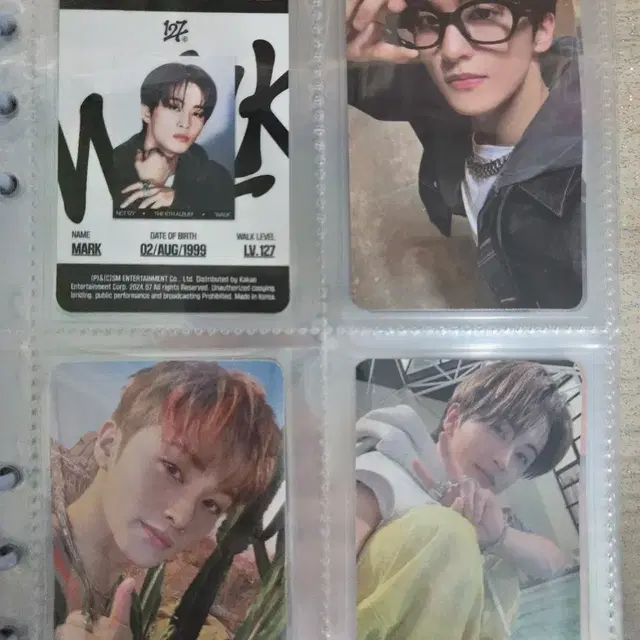NCT 127 WALK 앨범 마크 포토카드 일괄판매 양도합니다!!