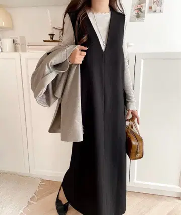 클래시컬 엘프 택 포함 새상품 포켓 원피스