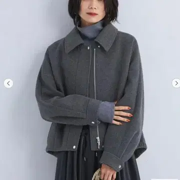 greenlabelrelaxing 저지 형태 지퍼 블루종