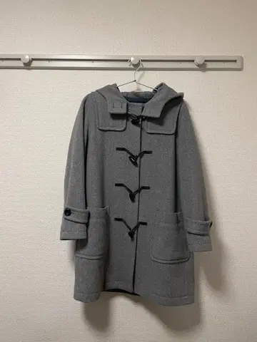 to b. by agnes b. 그레이 더플 코트 36