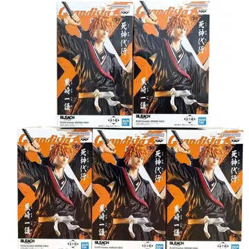 [ 5세트 ] BLEACH 그란디스타 쿠로사키 이치고 피규어