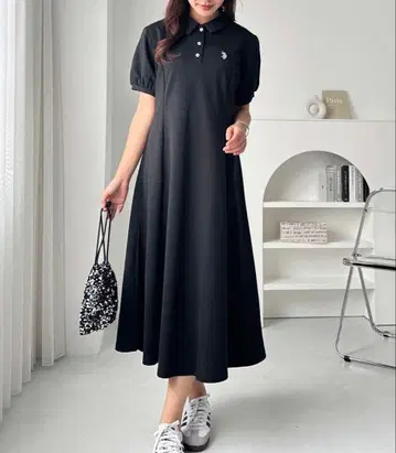 U.S. POLO ASSN. x GeeRA 폴로 원피스