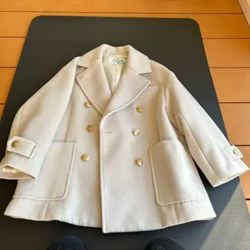 리랜드트루 P 코트 화이트 S 사이즈