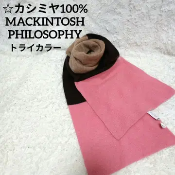 캐시미어 100% MACKINTOSH PHILOSOPHY 머플러