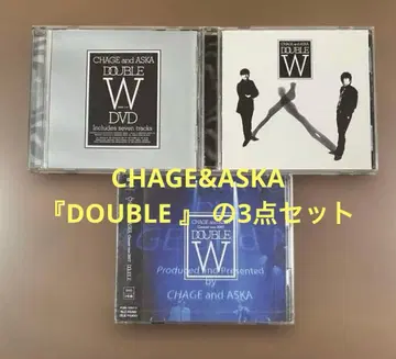 CHAGE&ASKA [ DOUBLE ] 3종 세트 CD DVD