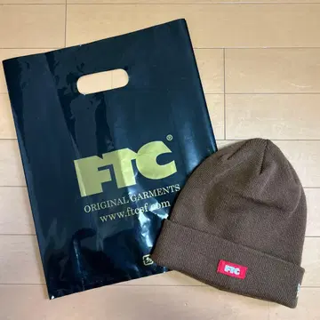 FTC BOX LOGO 비니 로고 니트 캡