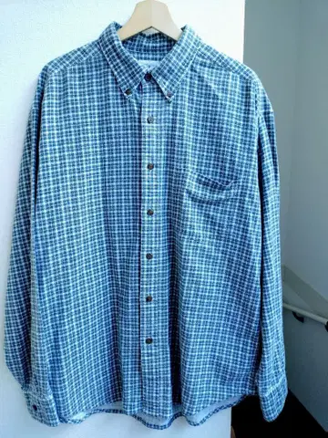 90년대 USA제 jcrew 거인택 플란넬 셔츠 빈티지 올드GAP
