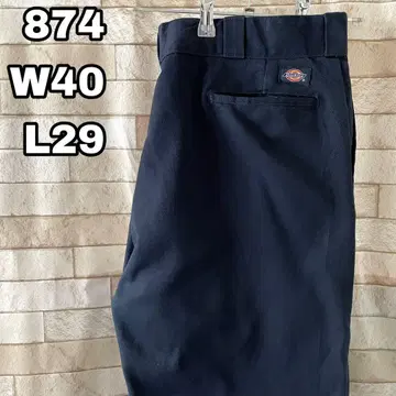 디키즈 워크 팬츠 874 자수 네이비 40 x 29