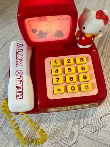 HELLO KITTY TV 전화 구하기 어려움 레어