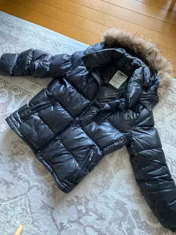 CAMP7 블랙 다운 자켓 L 사이즈