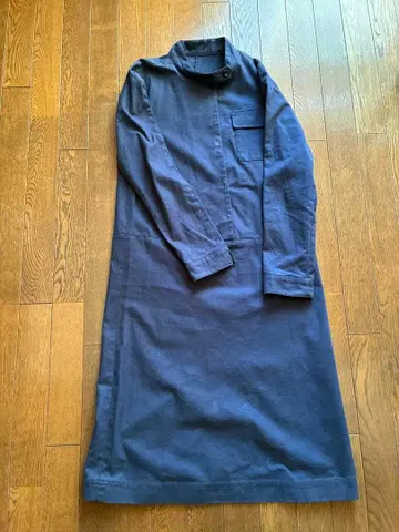 유나이티드 애로우즈 green label 긴팔 원피스 네이비